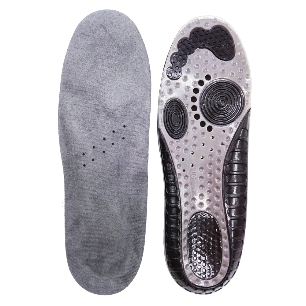 TB 001 New TPU Gell Double Color Breathable Shoe Inserts Deodorant