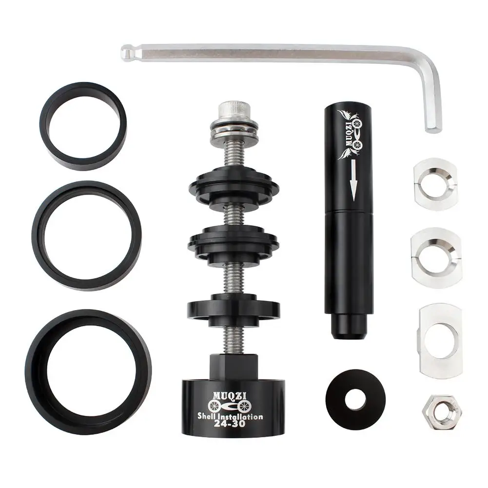 

1 Set Entry Level Bicycle Press-in Center Shaft Static Installation and Removal Tool Set BB86/30/92/PF30
