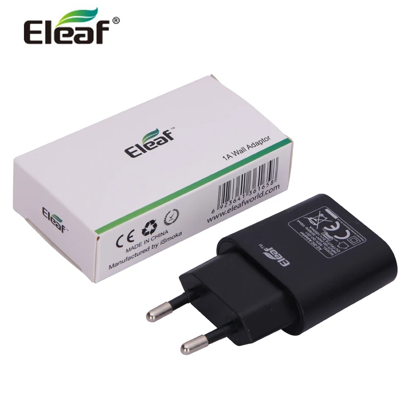 Eleaf iStick 1A настенный адаптер зарядное устройство для eleaf iStick 20 Вт 30 Вт 50 Вт мини-аккумулятор коробка моды istick настенная вилка 10 шт