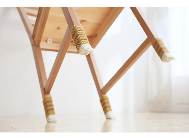 4 шт./лот противоскользящие ножки стула Носки бампер для стола демпфер коврик Мебель навершие для ножек pad крышка дверные ручки перчатки