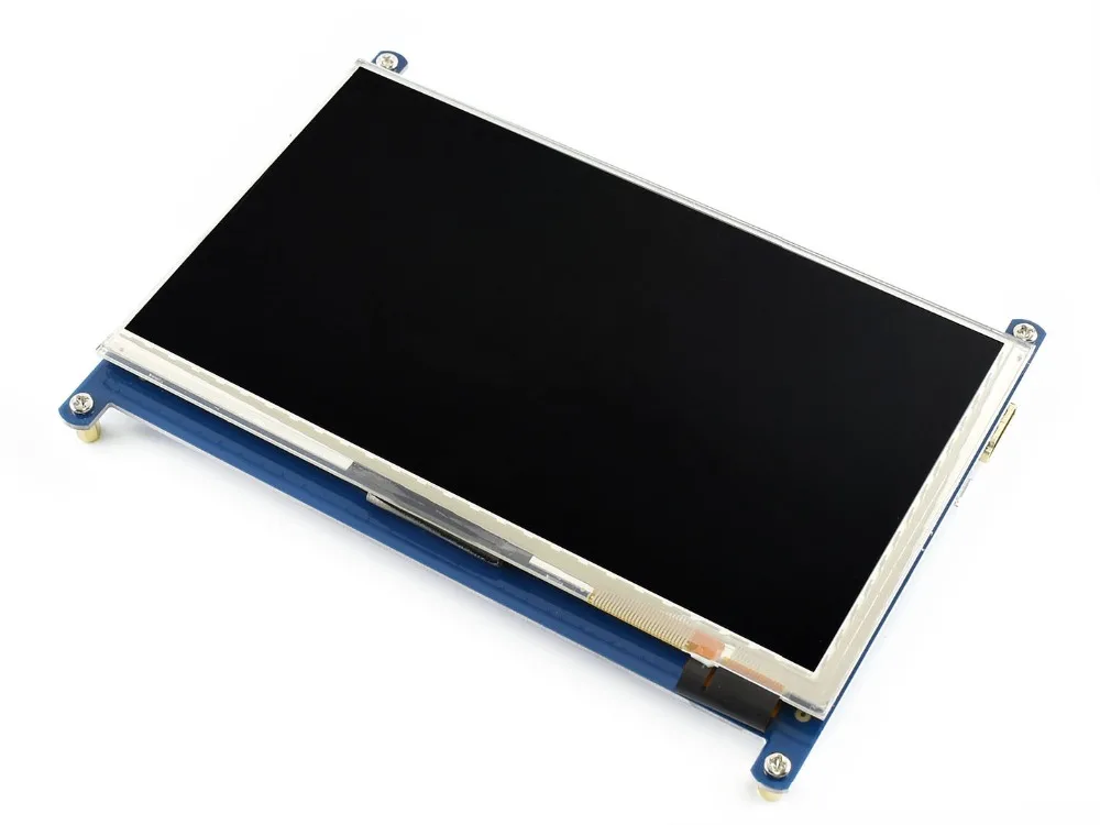 Waveshare 7 &quotHDMI LCD (C) с двухцветным чехол IPS сенсорный экран для Raspberry Pi BB черный