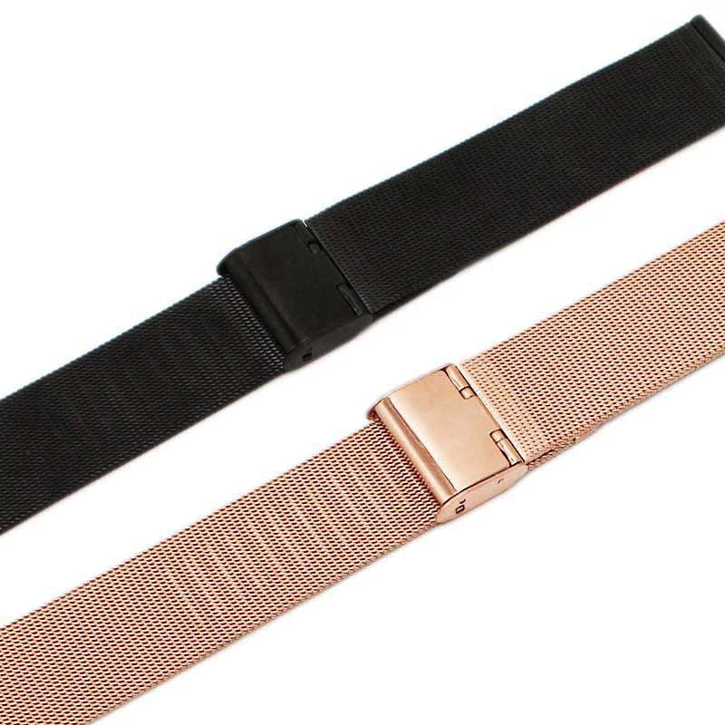 Женские и мужские наручные часы Alk Vision из нержавеющей стали 18 мм 20 22 мм|wristwatch band|watch