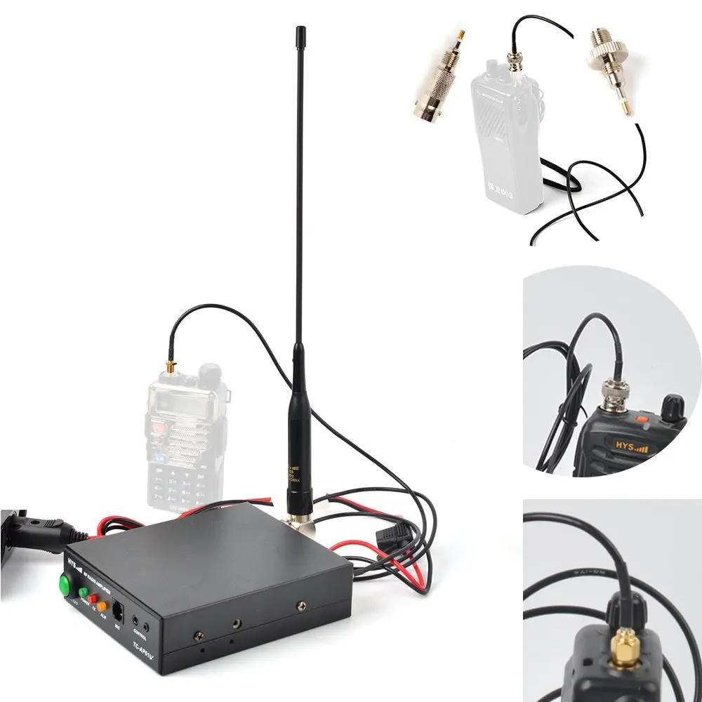 2pcs HYS 136 174Mhz VHF Handheld Radio Amplifier Extend WalkieTalkie