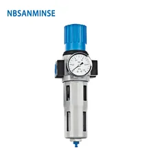 NBSANMINSE M5 1/8 1/4 3/8 1/2 3/4 1 Filter Regulator One Units FRL Air source equipment units Air compressor parts цена NBSANMINSE M5 1/8 1/4 3/8 1/2 3/4 1 Filter Regulator One Units FRL Air source equipment units Air compressor parts цены онлайн