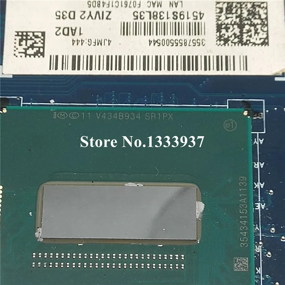 astounding  5b20h02663 For Lenovo Y50-70 Laptop Motherboard With i7-4710HQ SR1PX ZIVY2 LA-B111P mainboard