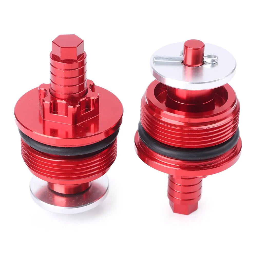 For Kawasaki Ninja CBR250 CBR 250 Front shock absorber screw cover Cap Preload Adjusters Fork Bolts 37MM CNC Aluminum Motorbike Motorcycle Spare Parts Accessories