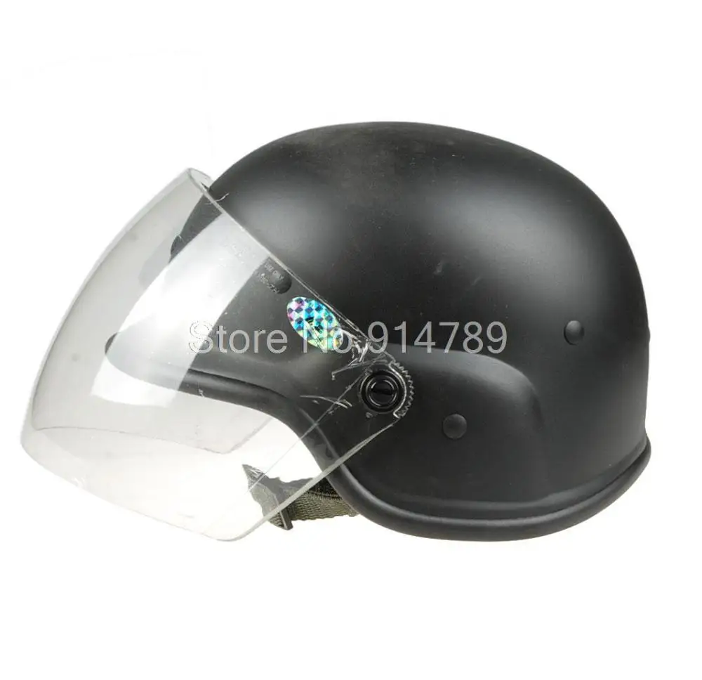

AIRSOFT M88 PASGT KELVER SWAT HELMET WITH CLERA VISOR BLACK-34339