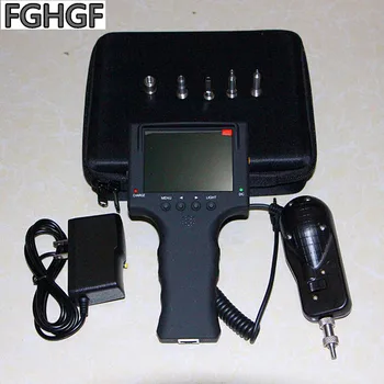 

200 times Handheld Magnifier Jumper End Face Interface Detector Flange Adapter Optical Module Microscope Diagnostic tools