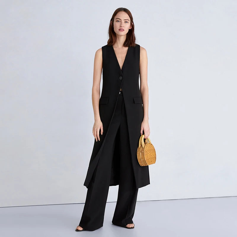 حقيبة يد من القش المرأة خشبية اليد-المنسوجة الأعلى مقبض حقيبة شاطئية التعميم الحياكة أكياس حقيبة تسوق سفر حقائب قش للنساء Crossbody حقيبة