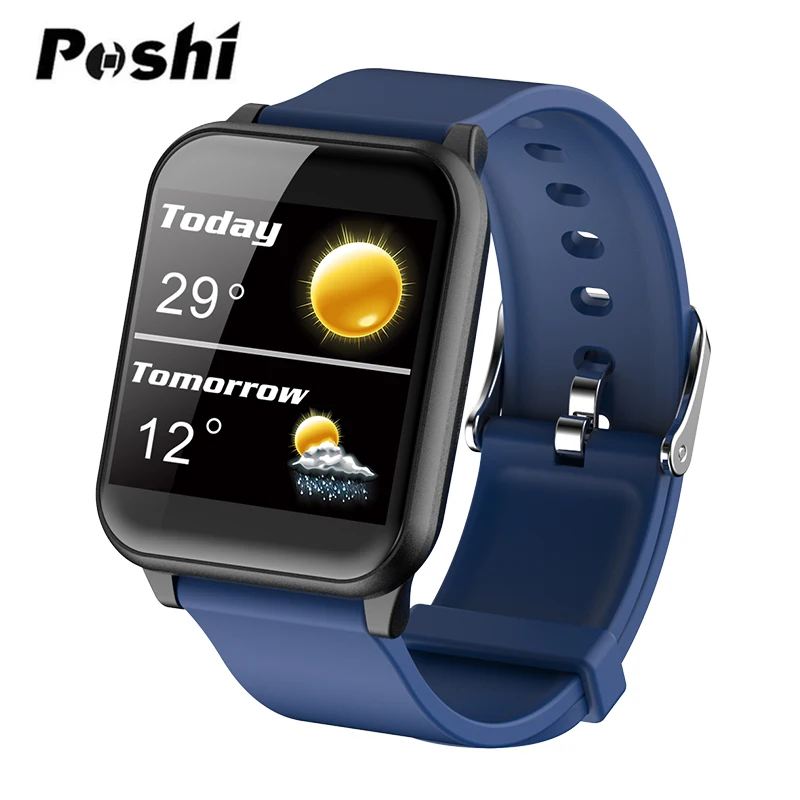 

Smart Watch Waterproof Heart Rate Monitor Blood Pressure Multi-Function Smartwatch Women Watch Men Smart Weather Forecast Clock