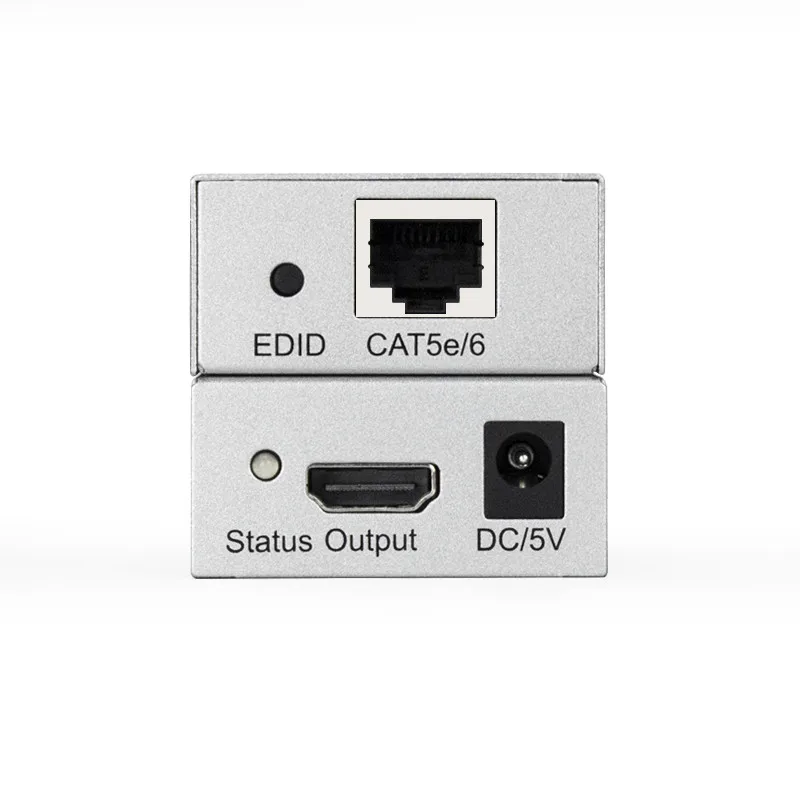 4K HDMI удлинитель от cat5e/6/7 кабель до 100 м для ПК синий dvd плеер HDTV с двойным адаптером