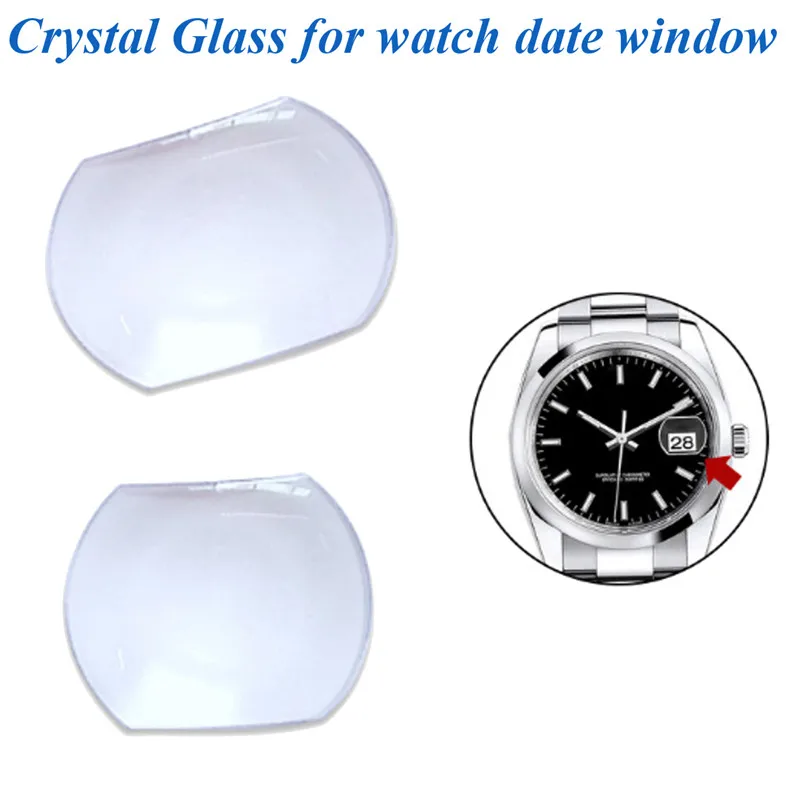 

Sapphire Bubble Magnifier Lens Suitable For Date Window High Transparency Watch Crystal Glass 7.0x5.5mm/5.5x4.5mm