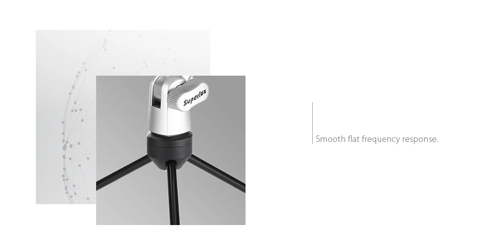 Superlux E205U USB Recording Microphone with Headphone Jack 