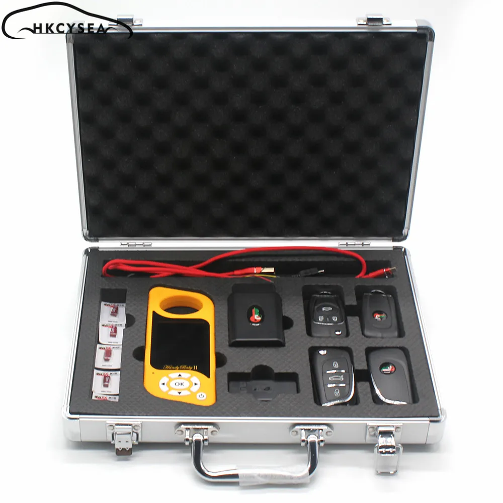 

JMD Handy Baby 2 Bluetooth Car Key Chip Programmer with G/48 Copy Card Copier English Spanish Portugues/Russian with JMD OBD