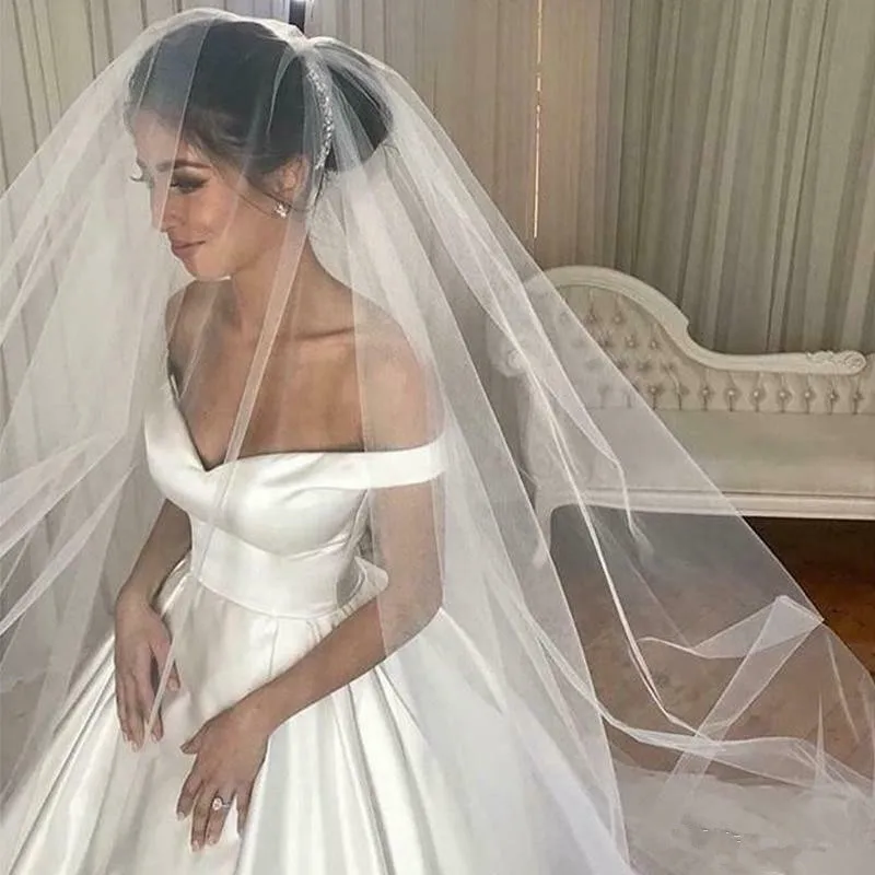 ZL1101-New-Romantic-Off-the-Shoulder-Elegant-Princess-Wedding-Dresses-2019-Celebrity-Ball-Gown-vestido-De (2)