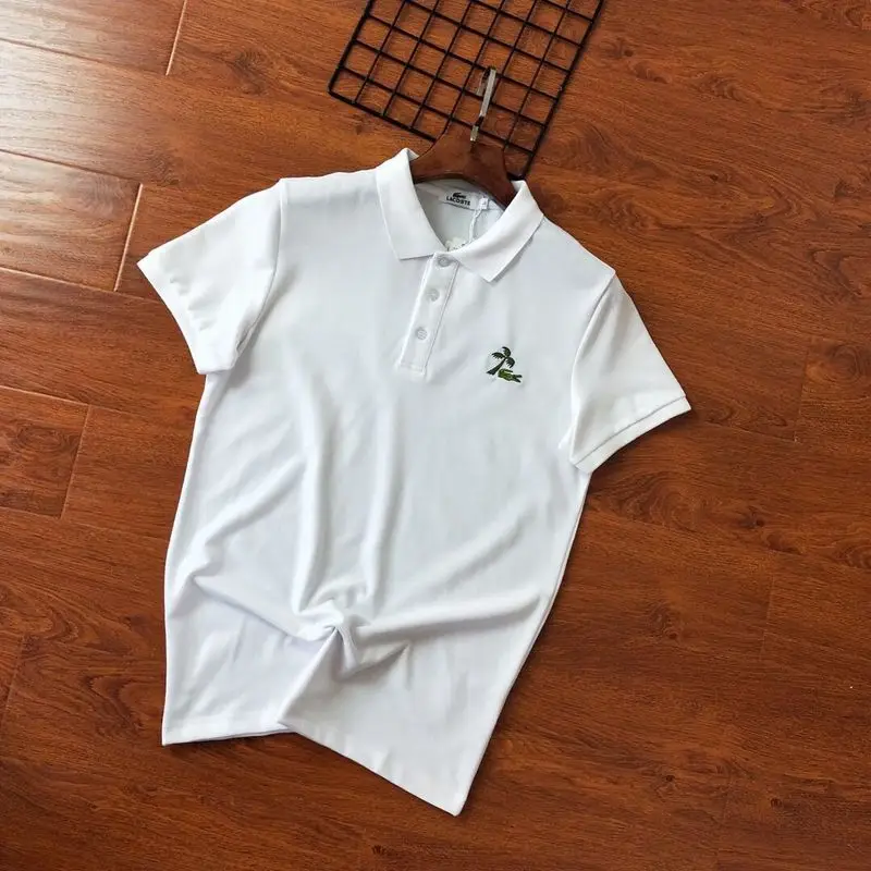 Classic Running Shirts Men Summer Breathable Shirt Men's Sportswear Comfort White Black Stand Collar Male Slim Clothing