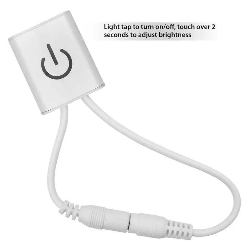 

DC12V/24V LED Dimmer Switch Inline Dimmer Controller For Touches Control Cabinet Bar Panel Strip Light SKD88