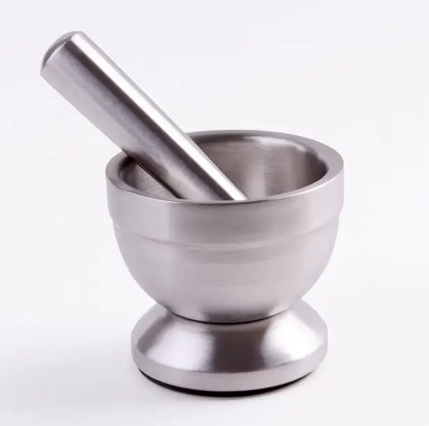 (Kitchen Cooking Herb Spice Tools Stainless steel mortars pestles with