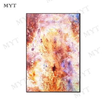 

Artist Handmade Modern Abstract Painting Colorful on Canvas Wall Pictures for Living Room Office Bedroom Modern art on Canvas