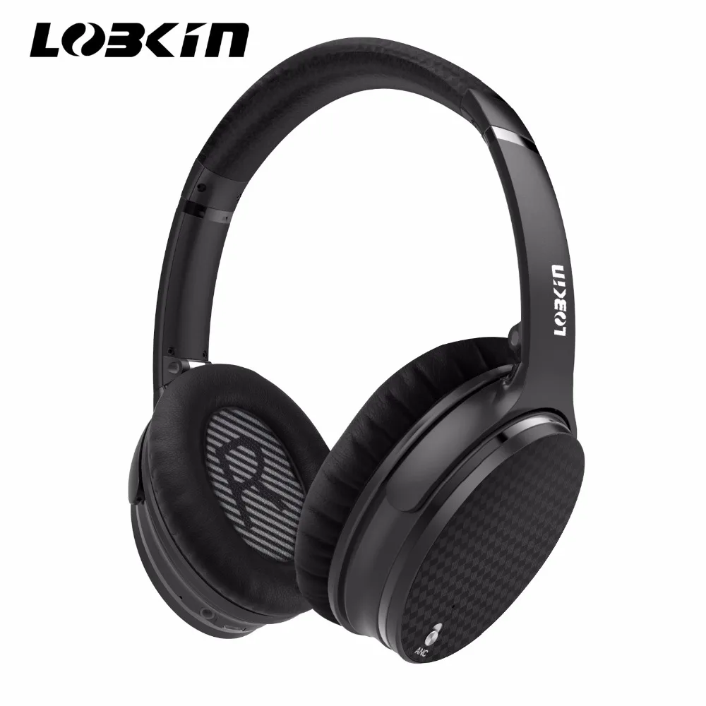 

Eson Style Active Noise Cancelling Bluetooth Headphones Wireless Heatset with microphone For Smartphone-Black