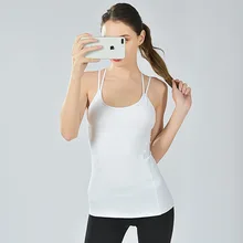 В дышащая рубашка, впитывающая пот бодибилдинг и поясной ремень, жилет для йоги, Спортивная футболка, Однотонная рубашка для йоги, Свободный Топ