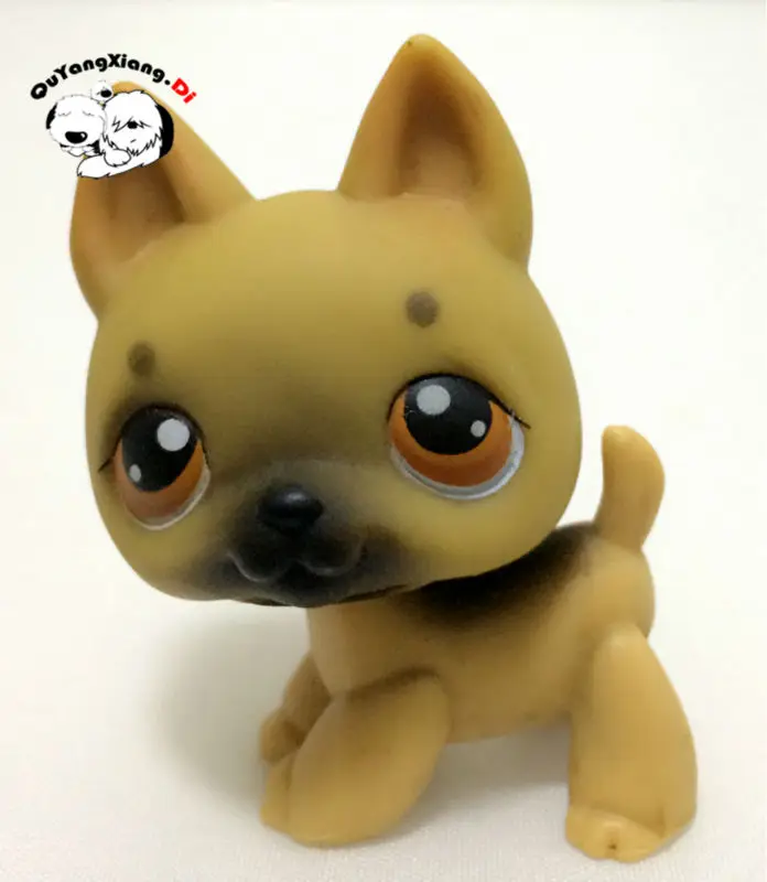 LPS Littlest Pet Shop Shades Shepard German Dog #3947  Dog  figure 