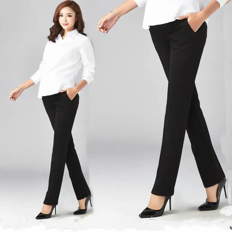 2018 Cotton Pregnant Pants Maternity Clothes For Pregnant Women Work