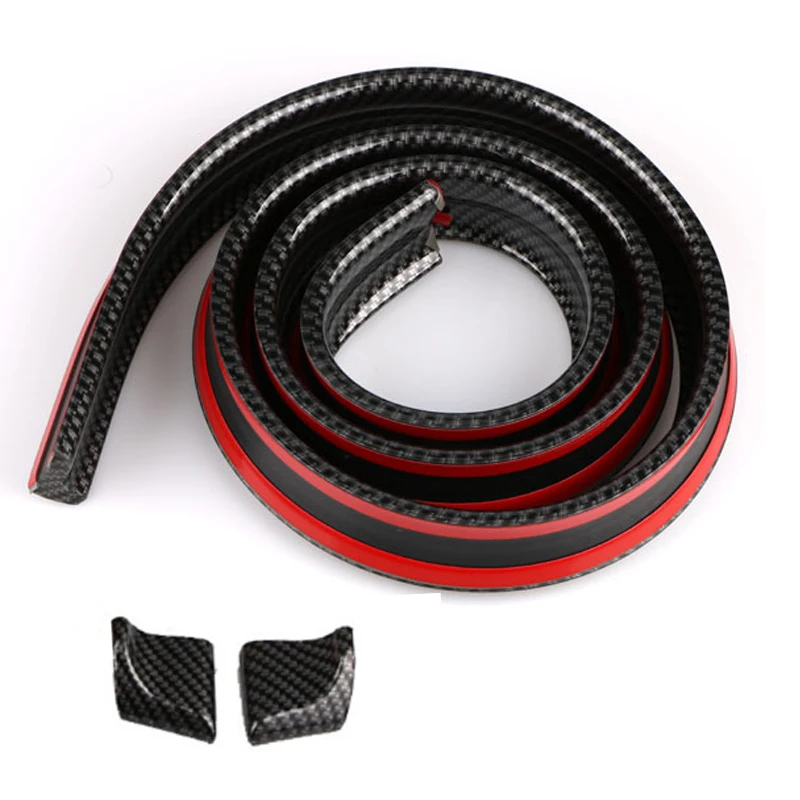 

DIY Refit Spoiler 1.5M Carbon Fiber Spoilers Car Styling Universal For Audi BMW Toyota Honda KIA Hyundai Opel Mazda Ford Skoda