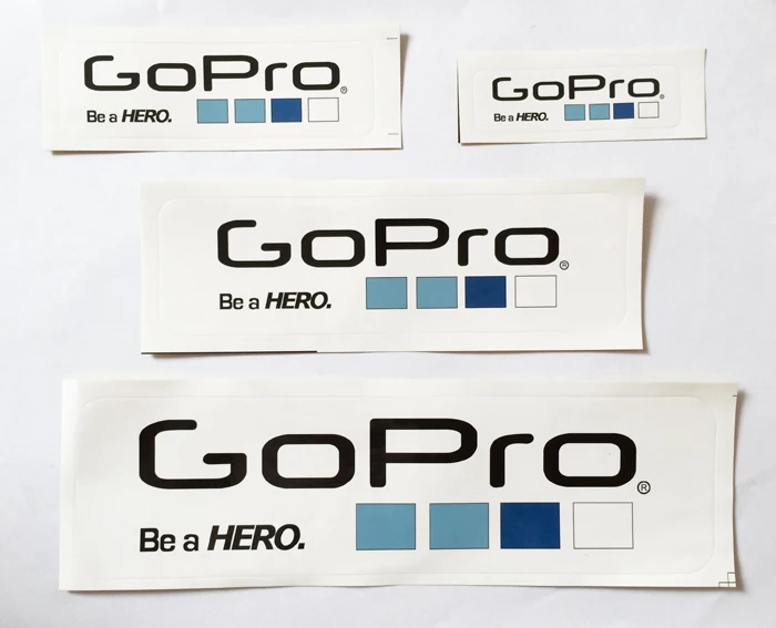 9 шт./компл. Gopro значок наклейки DIY Hero этикетка клейкая наклейка аксессуары|gopro