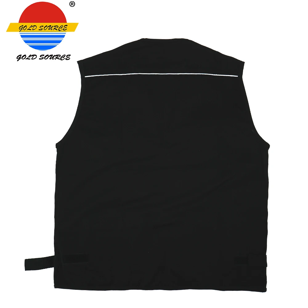 workwear waistcoat back