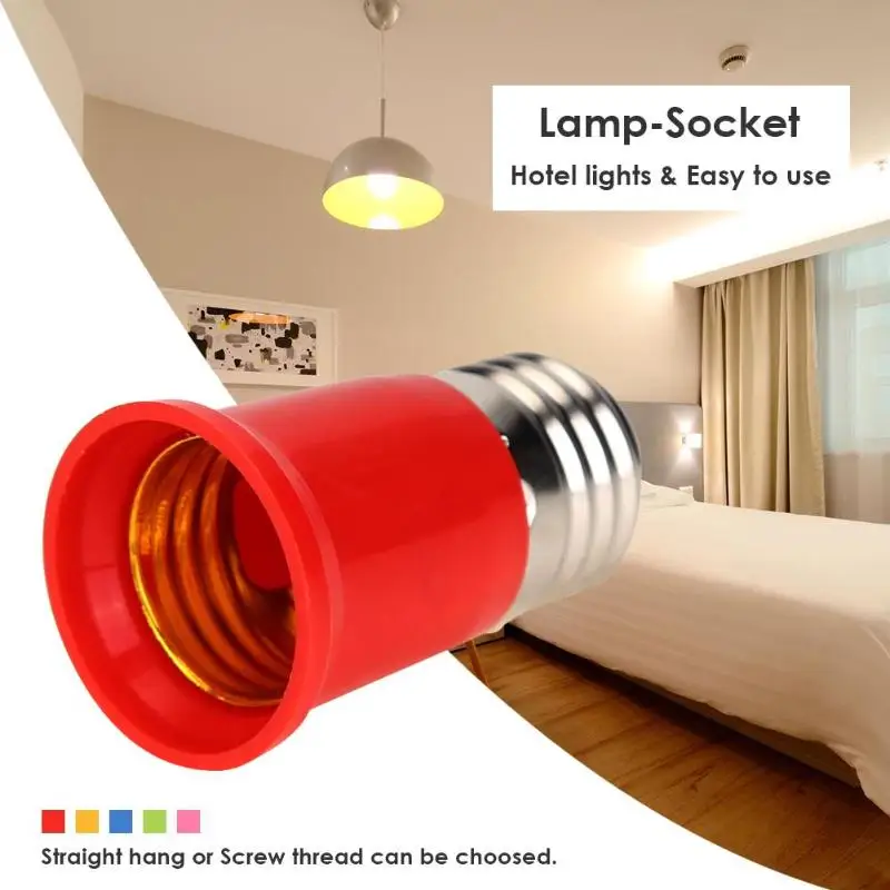 

E27 to E27 Conversion Lamp Head Extension Base Light Bulb Adapter Socket