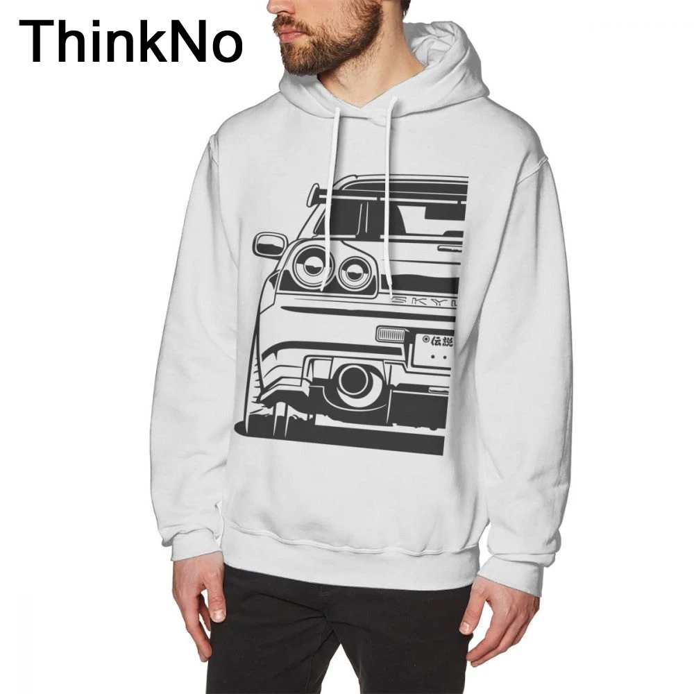 

Skyline R34 GTR Long Sleeve Men's Quality Casual Sweatshirt 100% Cotton Free Shipping Popular Hot slae