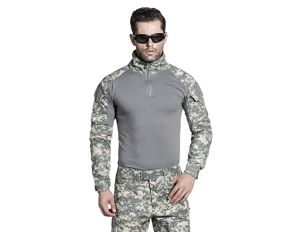SINAIRSOFT Военная тактическая БДУ охотничья одежда Униформа АКУ с накладки на колени локти колодки армейская боевая рубашка брюки