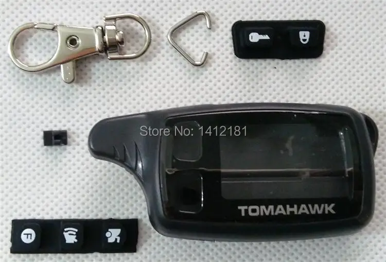Чехол для ключей TW9010 + силиконовый чехол Tomahawk TW 9010 9030 9020 LCD пульт дистанционного