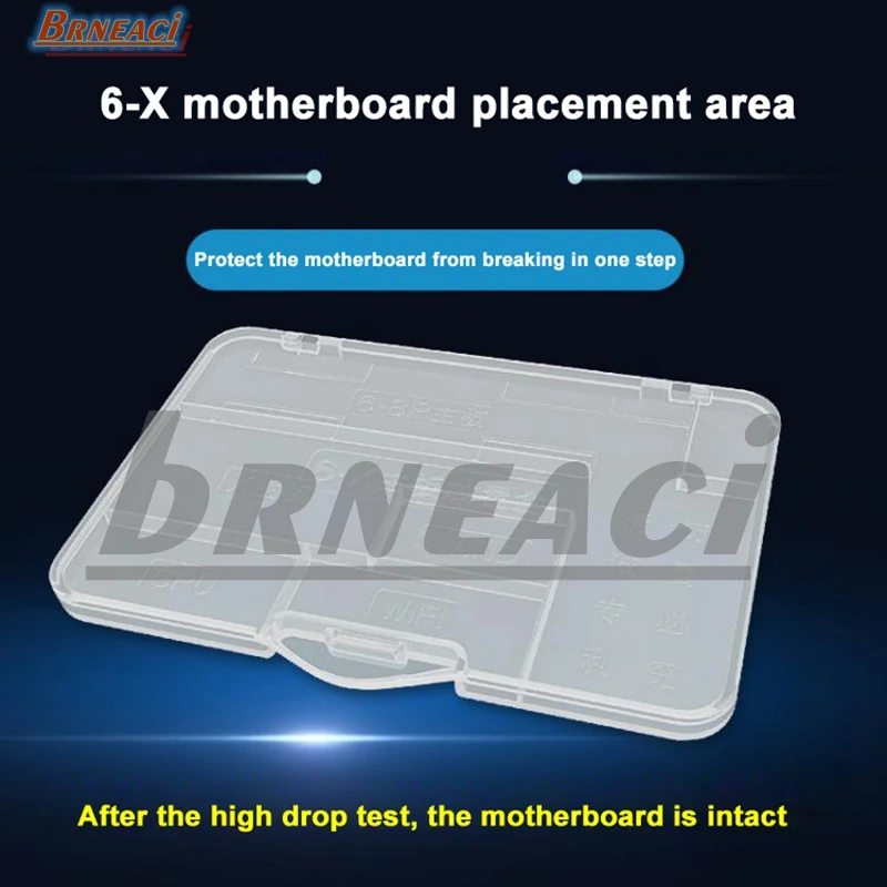 Brneaci JC коробка для хранения 6 6P 6S 6SP 7 7P 8 8P X XS XSMAX материнская плата размещение WIFI NAND