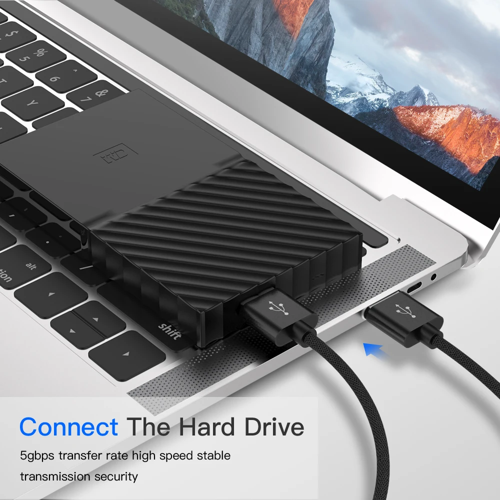 USB2.0 Удлинительный кабель 5 Гбит/с супер Скорость двойной Тип к для передачи