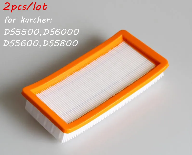 2pcs/lot Washable filter for karcher DS5500,DS6000,DS5600,DS5800 robot vacuum cleaner Parts