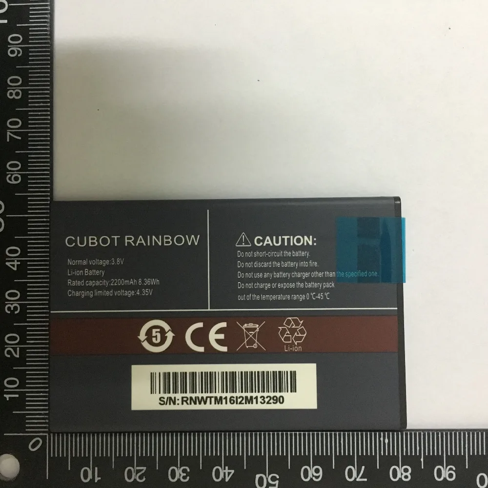 Новая батарея CUBOT RAINBOW 2200mAh запасная батарея для сотового телефона CUBOT RAINBOW