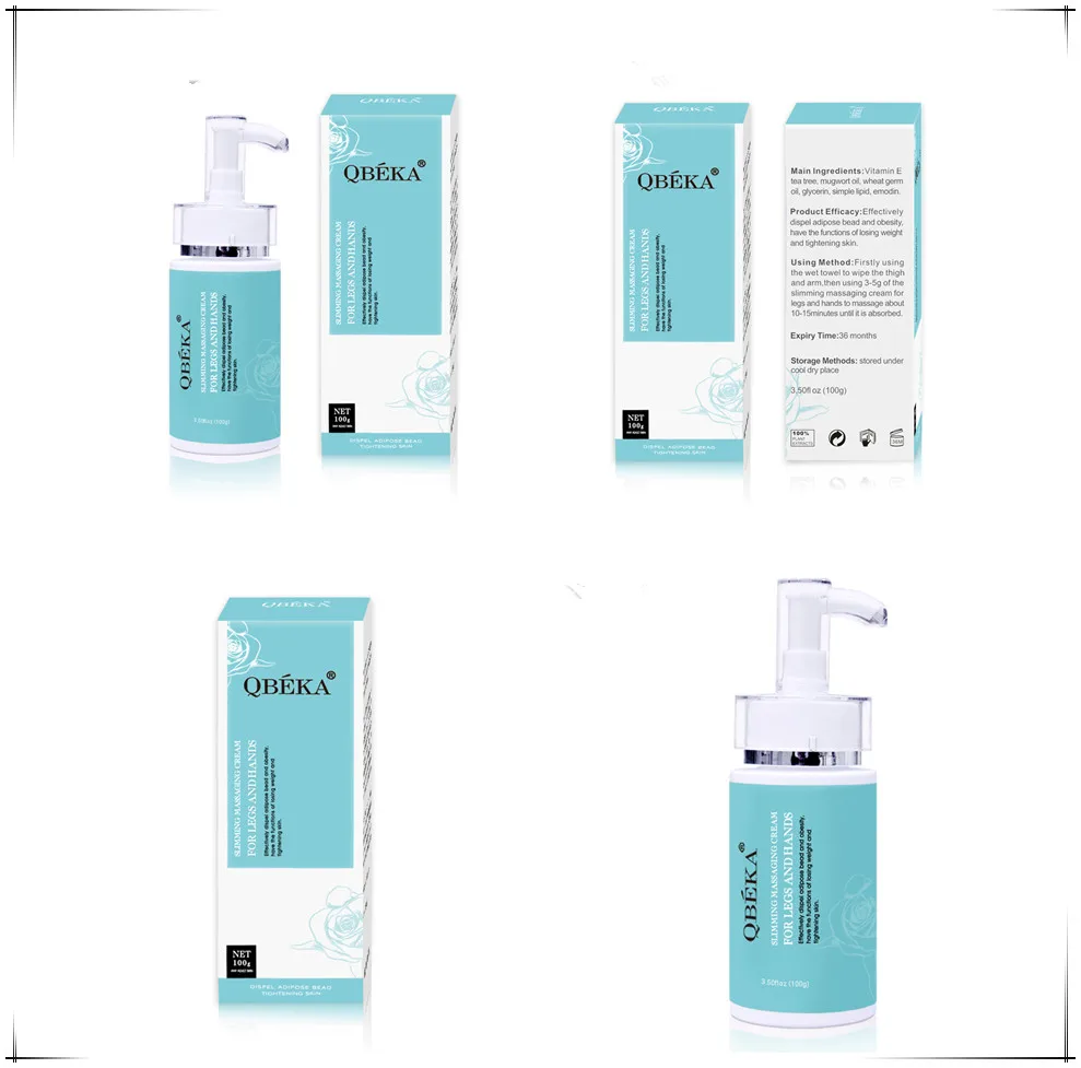 slimming massaging cream for legs and hands
