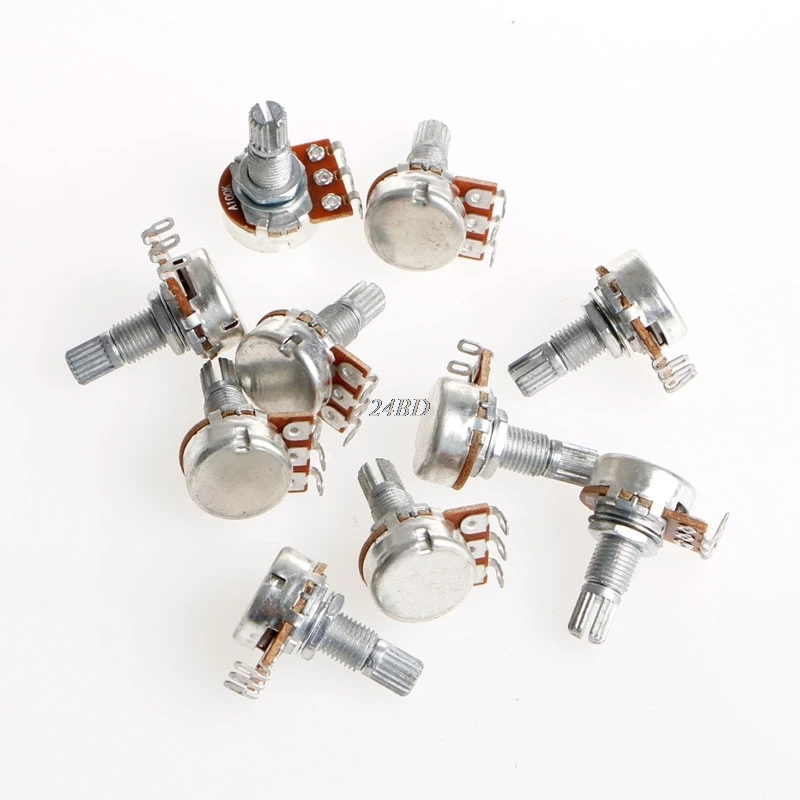 

Durable A100K OHM Audio Tone Guitar Potentiometer 16mm Base 1pc JUL19_15