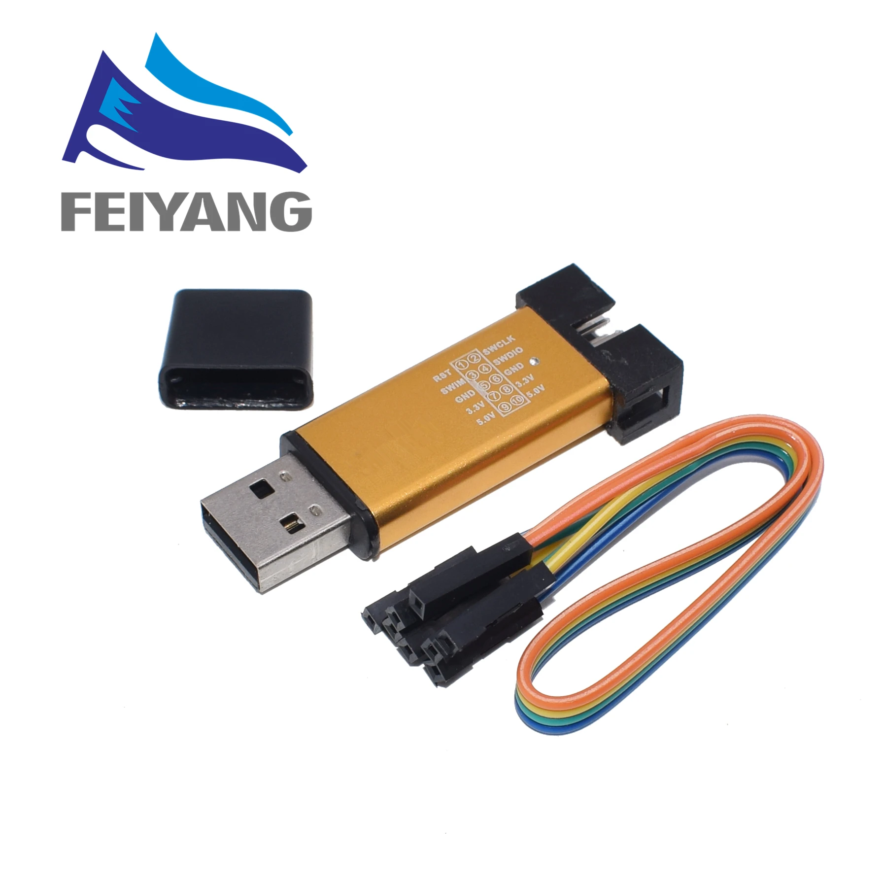 1 шт. ST LINK Stlink ST-Link V2 Mini STM8 STM32 симулятор загрузки Программирование с крышкой |