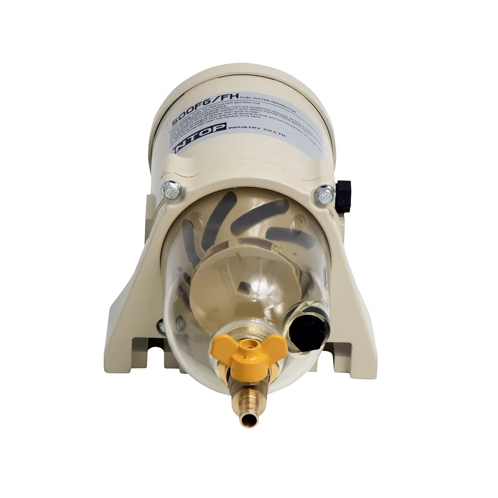 Дешево 500FG 500FH дизельное топливо фильтр сепаратор вода масляный фильтр для дизельных + 2010pm дизельное топливо сборки для racor 12 24 подогреватель