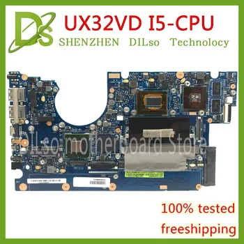 

KEFU UX32VD motherboard for ASUS UX32V UX32VD laptop motherboard I5 CPU GT620M 2GB RAM original Test motherboard mainboard