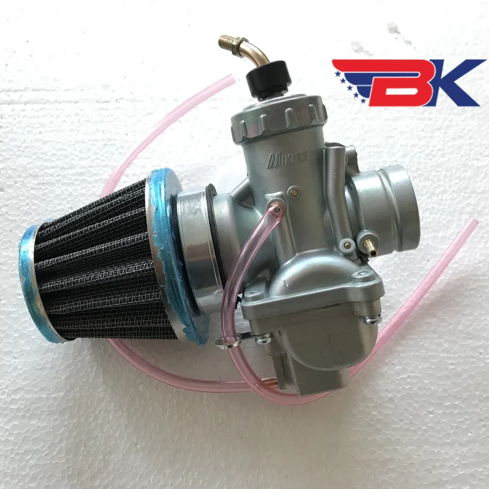 Карбюратор Mikuni с воздушным фильтром для Yamaha DT175 1976 1981 DT100 1974 1980 Enduro Carb|Карбюратор| |