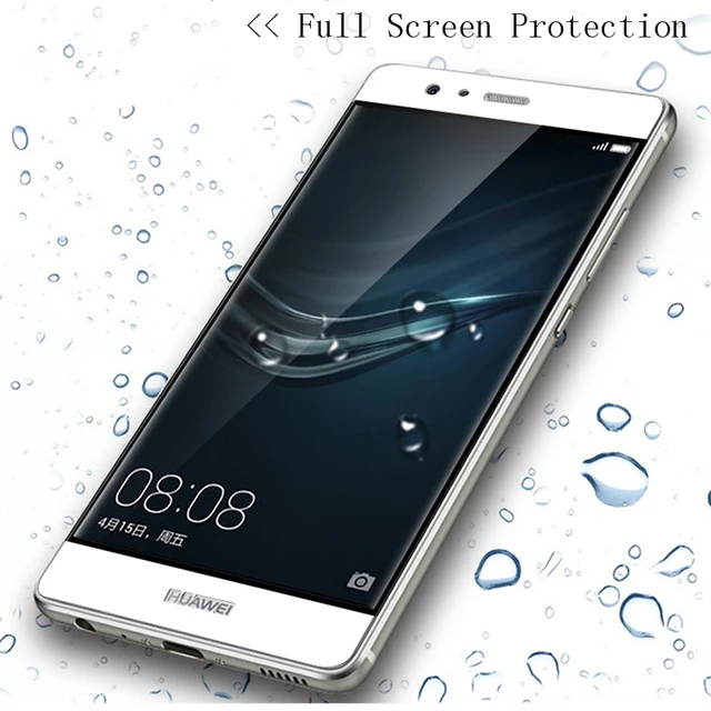 3D Full Cover Screen Protector Tempered Glass For Huawei P10 P9 Nova Plus Ascend P10 Lite Mate 9 Honor 8 6X Cell Phone Film Case