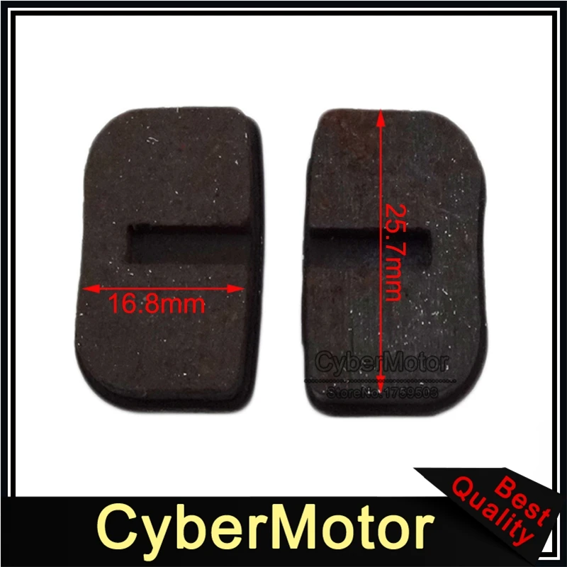 Cluch колодка + тормозные суппорты колодки для 47cc 49cc 2 тактный двигатель карманный
