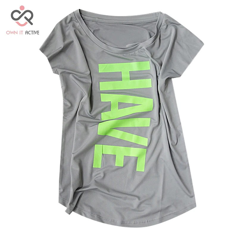XXXL Women Yoga Shirts Sports font b Fitness b font Short Sleeve T Shirt Ladies Running
