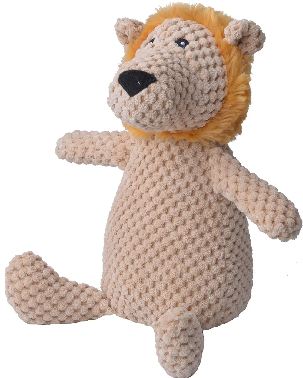 Lion Plush Dog Toy Stuffed squeaky dog toys 12" by BINGPETdog toys