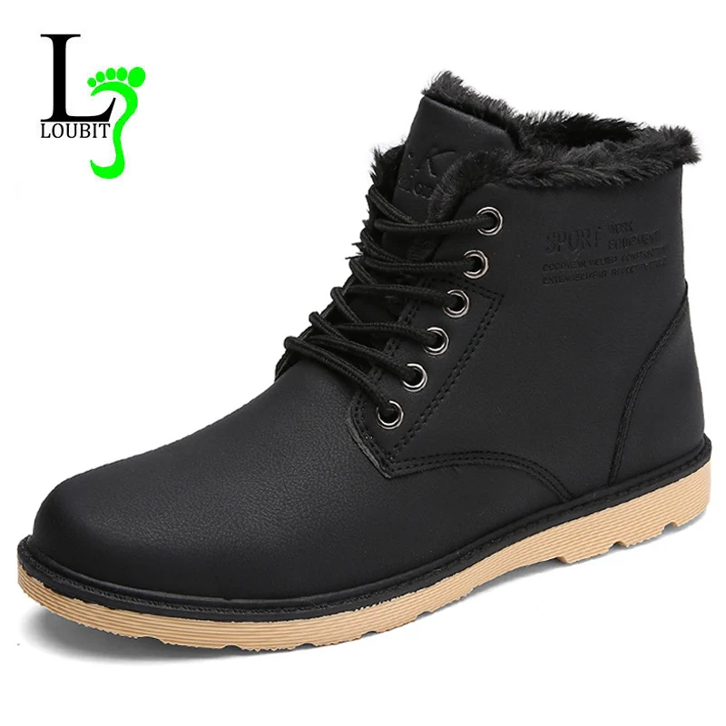 Warm Men Work Shoes Warm Men Work Shoes
