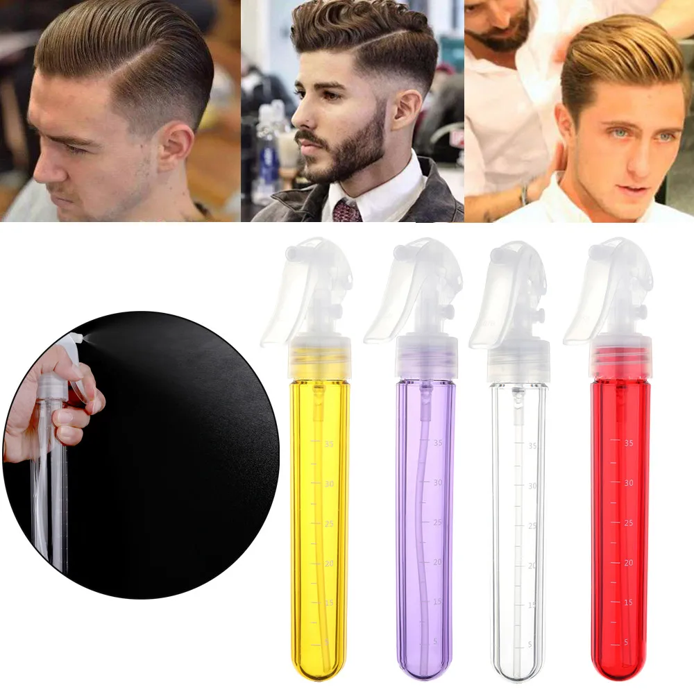 

2019 NEW Hairdressing mini Acrylic Tube shape 150ML Hairdressing Spray Bottle Salon Barber Hair Tools Water Sprayer 40# dropship